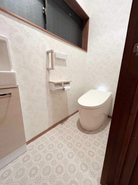 「新しいトイレで、心地よい暮らしを。」（町田市O様邸）