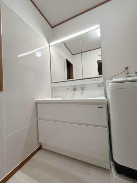 お掃除がラクになるお風呂・洗面化粧台リフォーム（相模原市中央区Ｍ様邸）